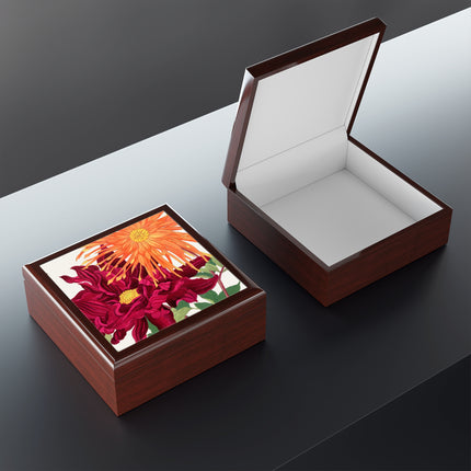 Dahlia by Tanigami Kônan Jewelry Box
