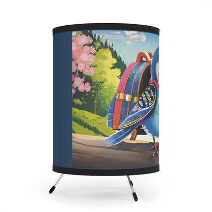 Baby Bluebird Tripod Lamp