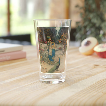 Preziosa in the Garden by Warwick Goble Glass, 16oz