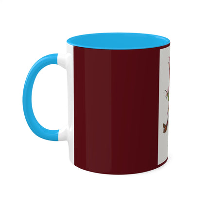 Hummingbird by Paul Gervais Colorful Mugs, 11oz