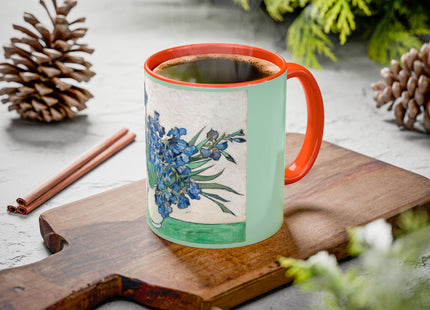 Irises by Vincent Van Gogh Colorful Mugs (11oz, 15oz)
