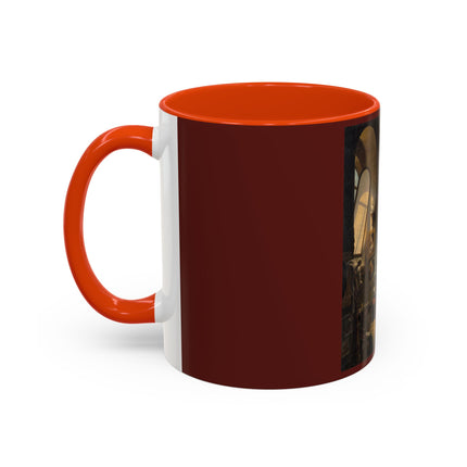 Raphael and his Muse in the Atelier by Vincenzo Abbati Colorful Mugs (11oz, 15oz)