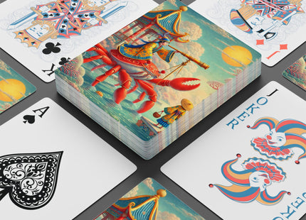 The Celestial Crab Navigator Playing Cards