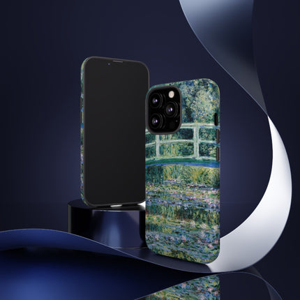 Water Lilies and Japanese Bridge by Claude Monet Phone Cases