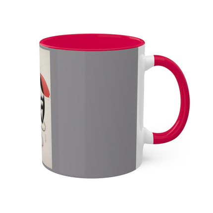 Illustrations of Japanese Toys Pl.056 by Kawasaki Kyosen Colorful Mugs, 11oz