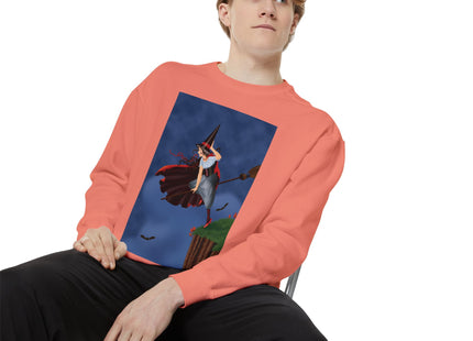 The Enchanted Witch Unisex Garment-Dyed Sweatshirt