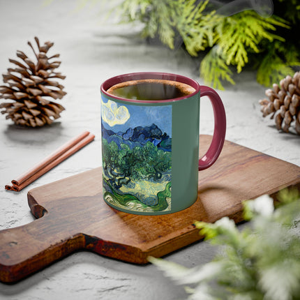 Olive Trees by Vincent Van Gogh Colorful Mugs (11oz, 15oz)