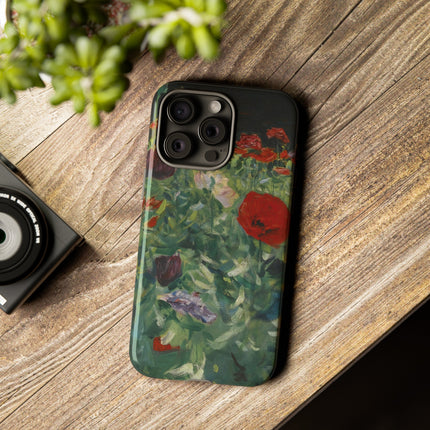 Poppies (A Study of Poppies for Carnation, Lily, Lily, Rose) by John Singer Sargent Phone Cases