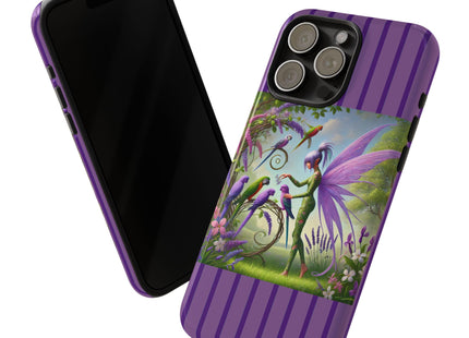 Lavender-Winged Fairy Phone Cases