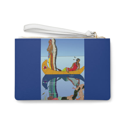 Le long du Missouri by George Barbier Clutch Bag