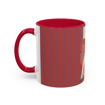 Les Coussins by Georges Lepape Colorful Mugs (11oz, 15oz)