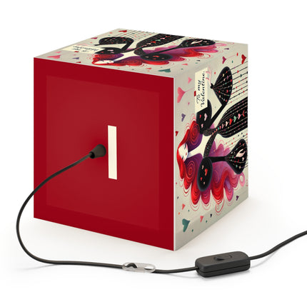 To My Valentine Light Cube Lamp
