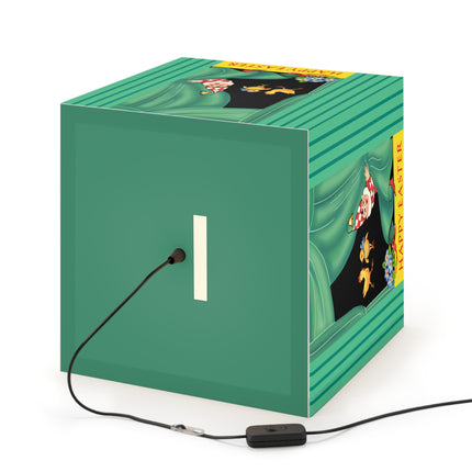 Easter Elf's Whimsy Light Cube Lamp