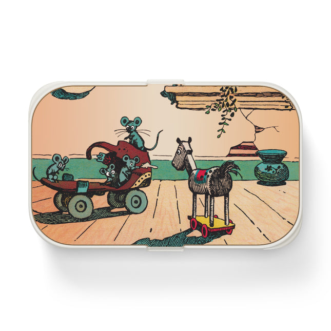 Roller-Skate Mouse Brigade Bento Lunch Box