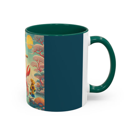 The Celestial Crab Navigator Colorful Mugs (11oz, 15oz)