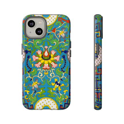 Chinese Floral Illustration by Owen Jones Phone Cases