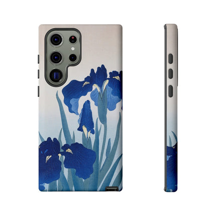 Iris Flowers by Ohara Koson Phone Cases