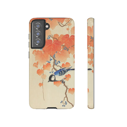 Japanese Bird and Branch by Ohara Koson Phone Cases