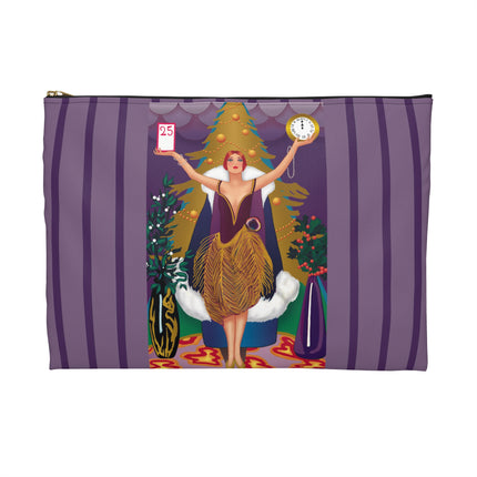 Countdown to Christmas Elegance Accessory Pouch