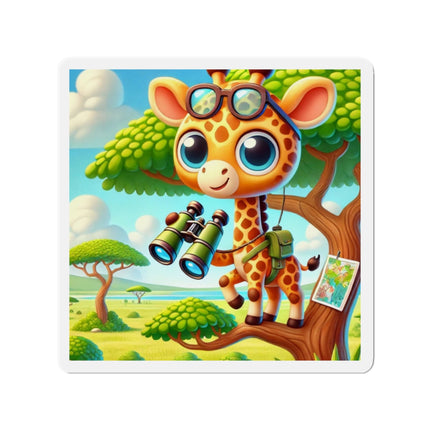 Giraffe Lookout Die-Cut Magnets (5 Sizes)