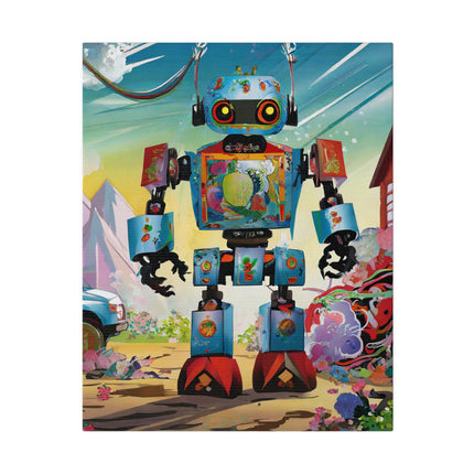The Rusty Robot Matte Canvas, Stretched, 0.75"