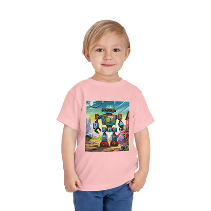 The Rusty Robot Toddler Short Sleeve Tee