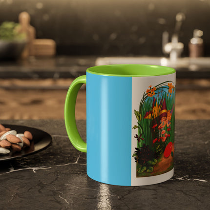 Spring Fairies & Floral Delights Colorful Mugs (11oz, 15oz)