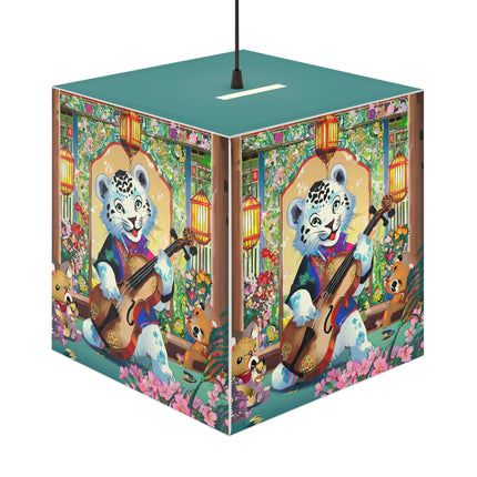 Melodies of the Snow Lion Cub Light Cube Lamp