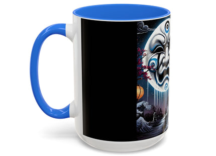 Geisha’s Black Ink Tears Colorful Mugs (11oz, 15oz)