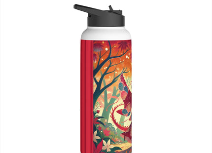 The Dragon Fairy’s Dance Stainless Steel Water Bottle, Standard Lid