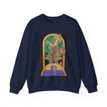 October & Opal, Tourmaline (from the Gem Series) by Sofia Chiostri Heavy Blend™ Crewneck Sweatshirt