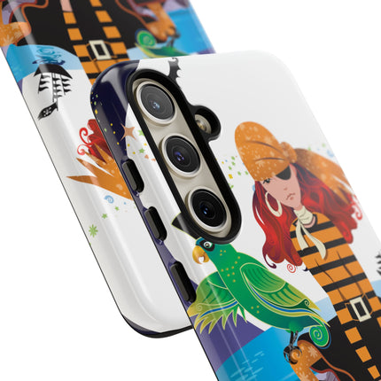 Moonlit Pirate Halloween Phone Cases