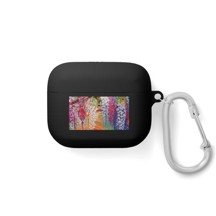 Golden Wisteria Elegance AirPods and AirPods Pro Case