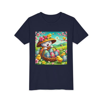 Geisha Kitten’s Easter Delight Youth Short Sleeve Tee