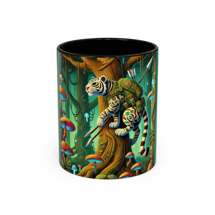 Silent Stripes Colorful Mugs (11oz, 15oz)