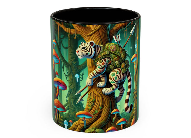 Silent Stripes Colorful Mugs (11oz, 15oz)