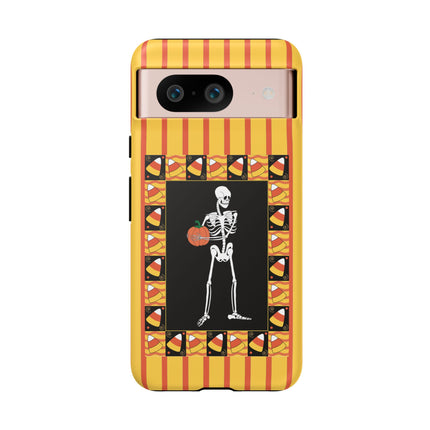 Candy Corn Skeleton Phone Cases