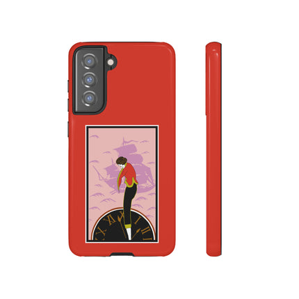 Woman Waiting for her Beloved at 1:59 by Kobayashi Kaichi Phone Case