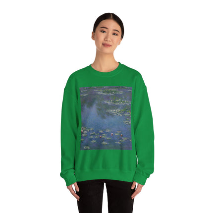 Water Lilies by Claude Monet Heavy Blend™ Crewneck Sweatshirt