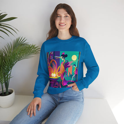 Dance of the Skeleton Ballerinas Unisex Heavy Blend™ Crewneck Sweatshirt