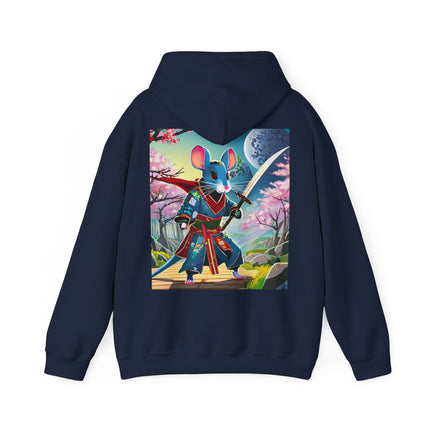 Cyber Samurai Rat – Heavy Blend™ Hooded Sweatshirt