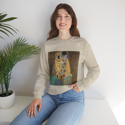 The Kiss by Gustav Klimt Heavy Blend™ Crewneck Sweatshirt