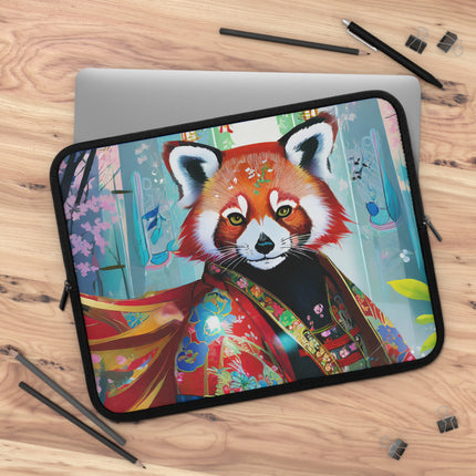 Cybernetic Red Panda Laptop Sleeve