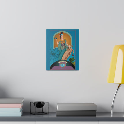 March & Aquamarine – Sofia Chiostri’s Oceanic Gem Portrait