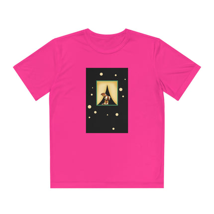 Playful Paws Youth Competitor Tee – Vintage Charm & Curious Adventure