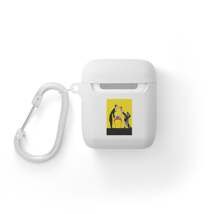 Golden Embrace – 1920s Art Deco AirPods Case