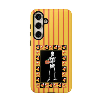 Candy Corn Skeleton Phone Cases