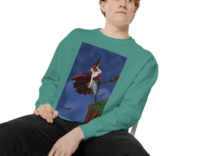 The Enchanted Witch Unisex Garment-Dyed Sweatshirt