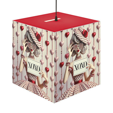 Fashionably Yours, XOXO Light Cube Lamp