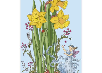 Daffodil Fairy Postcards (envelopes included) - Bundles of 10, 30, 50 Pieces